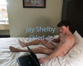 Jay Shelby's oiled up wank